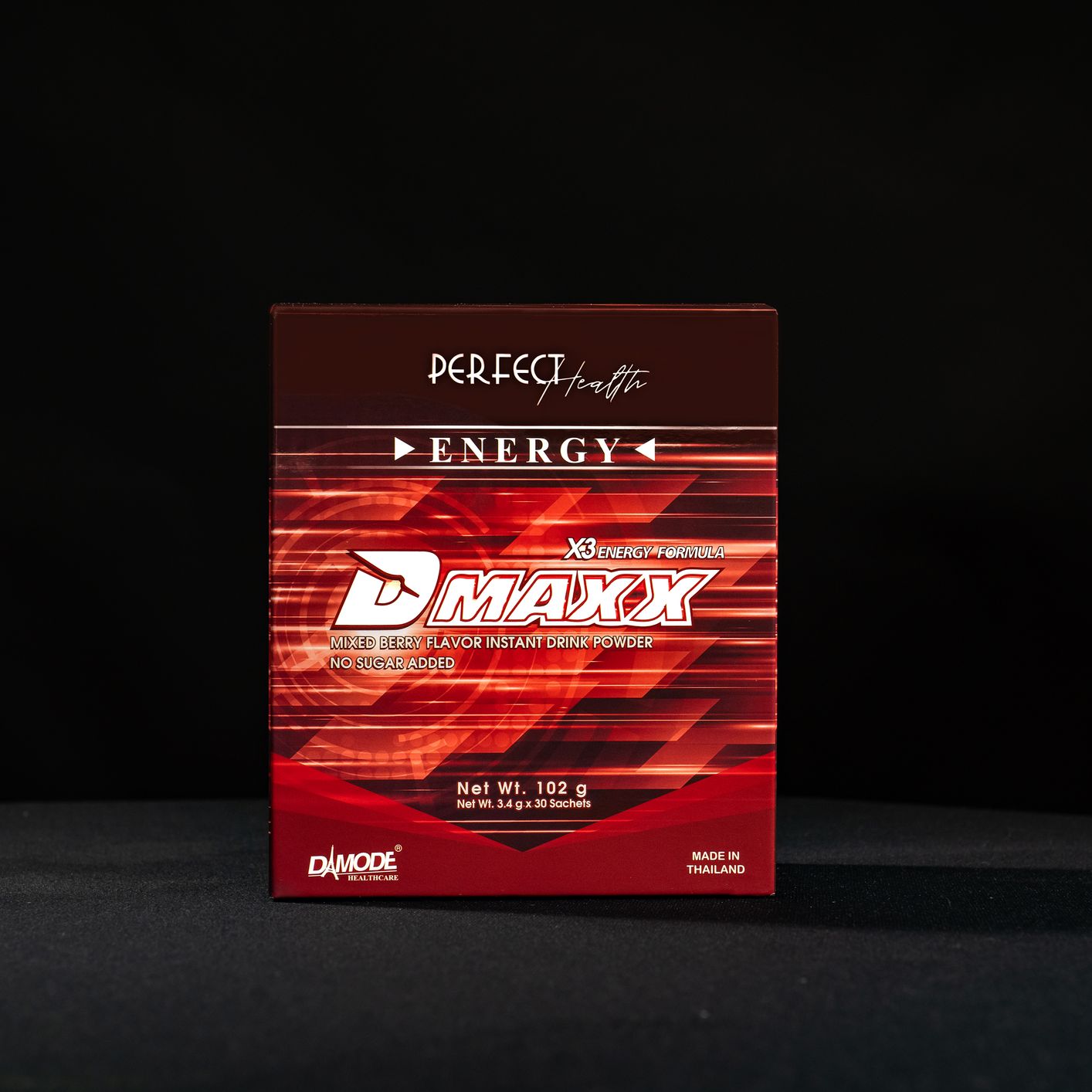 Dmaxx Đỏ Không Đường Cung Cấp Năng Lượng