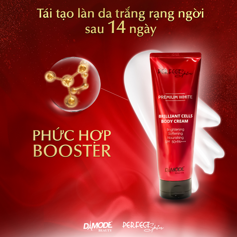 Kem Dưỡng Thể Trắng Da, Chống Nắng, Chống Lão Hoá - Brilliant Cell Body Cream