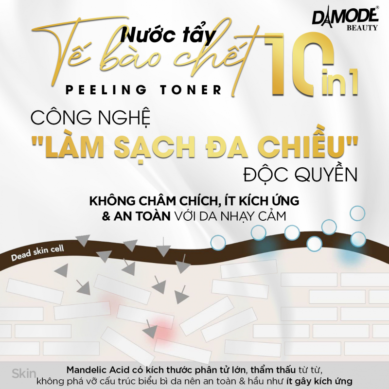 Nước Tẩy Tế Bào Chết, Dưỡng Da Peeling Toner