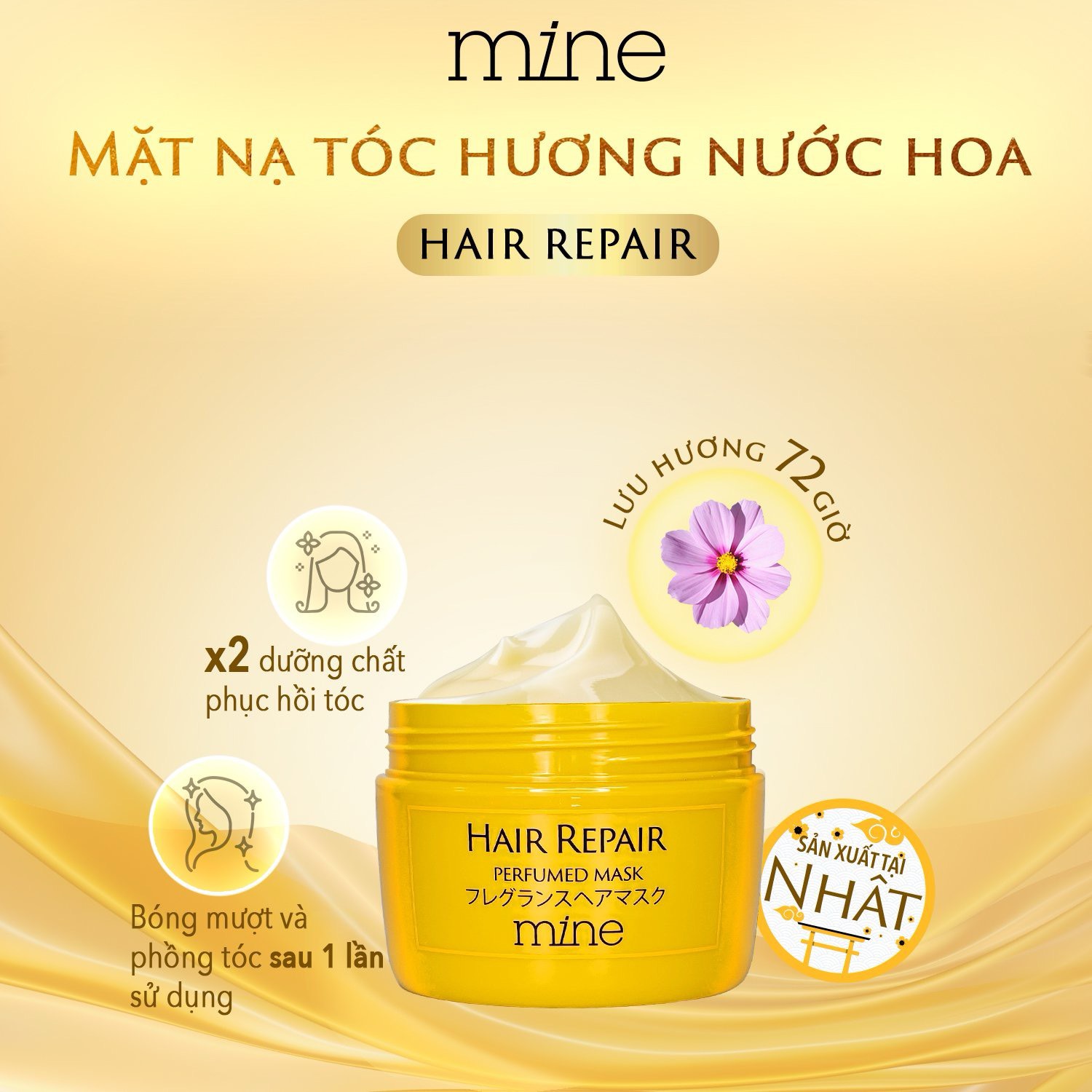 Mặt nạ tóc mine Hair Repair Perfumed Mask 180 g